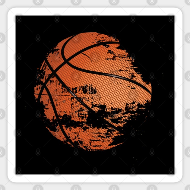 Basketball under construction Sticker by Ricogfx